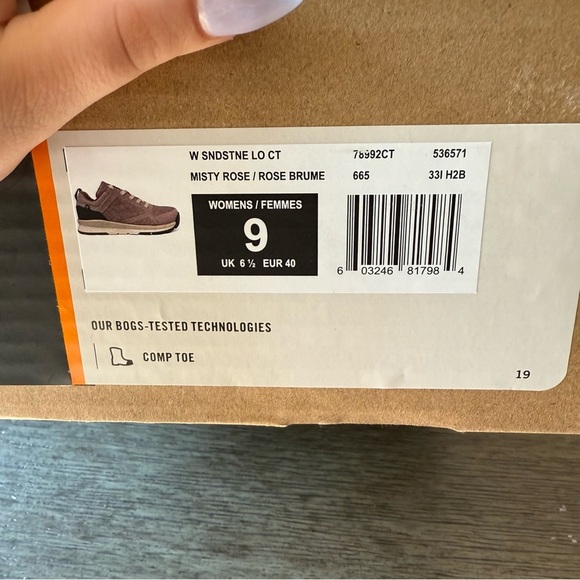 Bogs misty rose steel toe sneakers - Picture 3 of 8